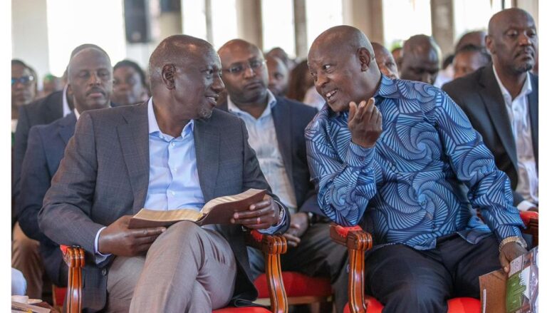 President William Ruto has affirmed that no one will succeed in creating a rift between him and the people of the Mt Kenya region.