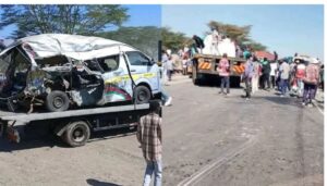 At least five people are feared dead following a fatal accident at Kikopey, Gilgil, along the Nakuru–Nairobi Highway, authorities