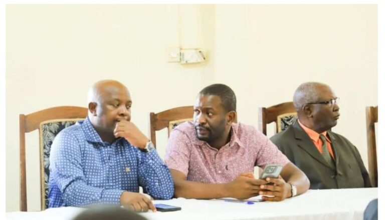 ODM Secretary General Edwin Sifuna and Deputy Party Leader Godfrey Osotsi were no show as the ODM party held a leaders' consultative meeting