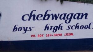 Chebwagan Boys High School in Bureti, Kericho County, has been closed indefinitely following student unrest that erupted on Sunday night.