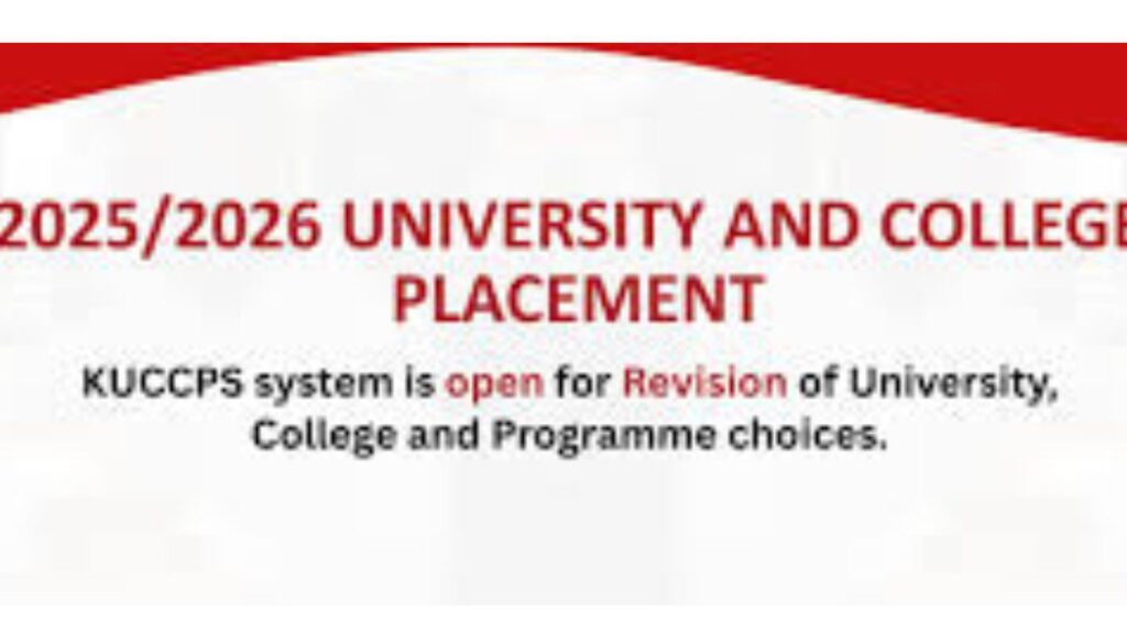 KUCCPS) has announced the opening of applications for placement to the Kenya Medical Training College (KMTC) for the March 2026 intake.