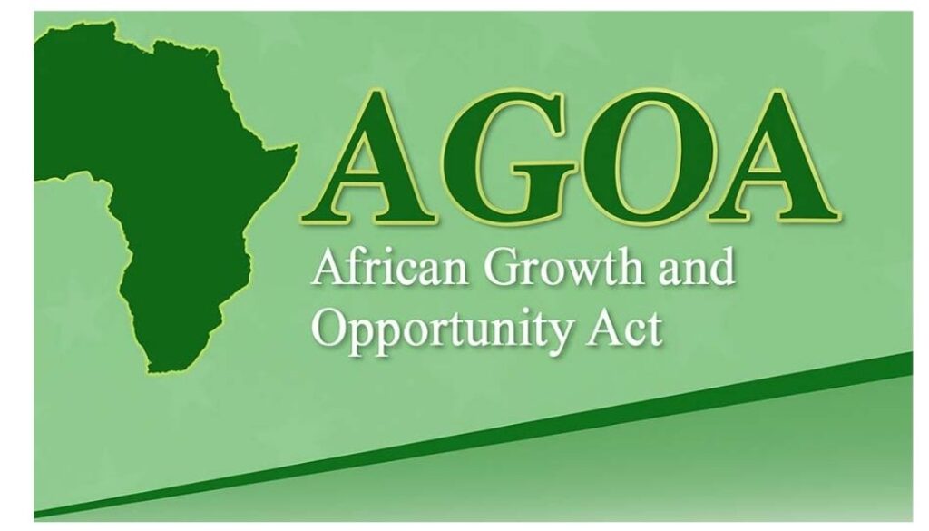 The United States House of Representatives has passed a bill extending the African Growth and Opportunity Act (AGOA) for three years.