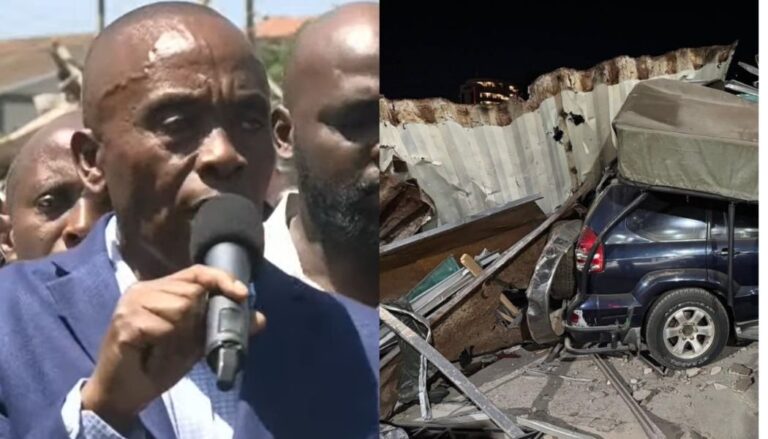 Business premises linked to Kiambu Governor Wamatangi demolished