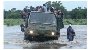 Armed gangs have kidnapped dozens of people attending two churches in Nigeria's Kaduna state, according to local police.