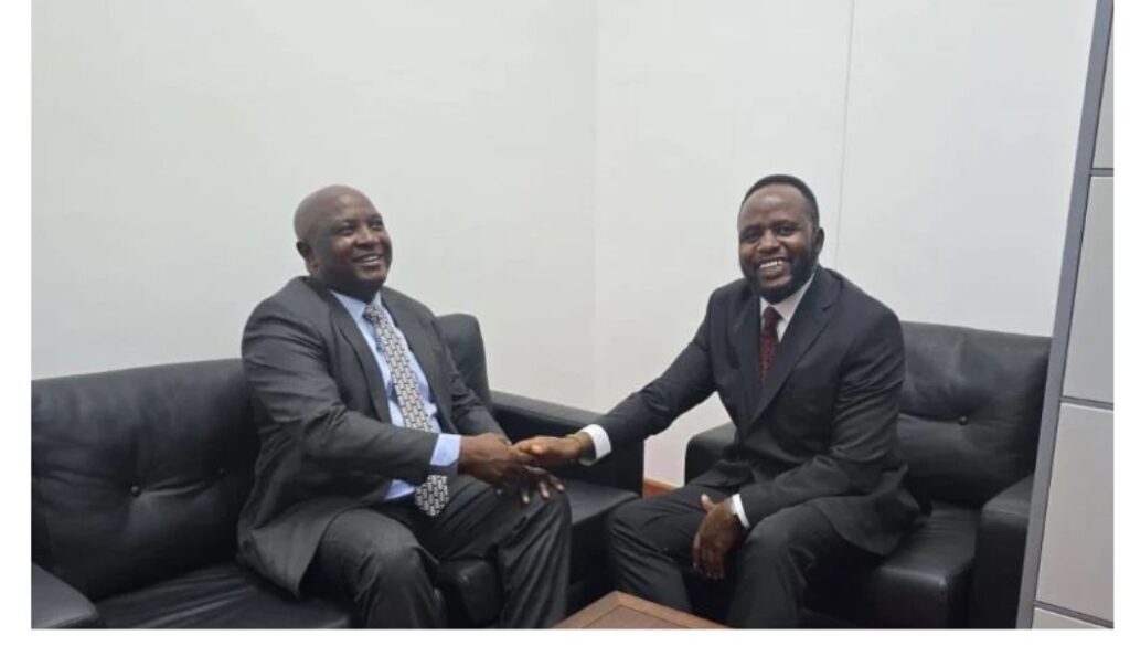 Senator Osotsi meets Natembeya after snubbing Oburu CMC meeting