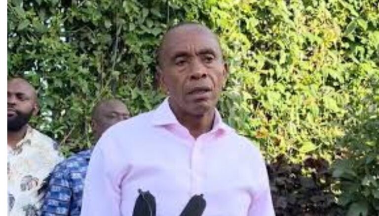 Kiambu Governor Wamatangi claims life in danger after unknown vehicle trails him