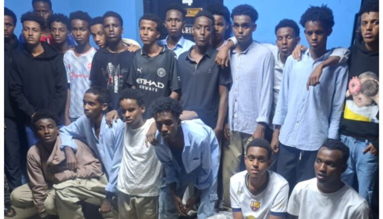 Over twenty content creators were arrested on Tuesday, January 21, in Nairobi following several complaints from members of the public