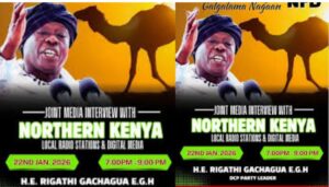 Northern Kenya journalist boycott Gachagua interview