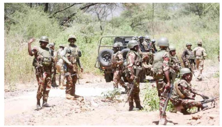 National Police Reservist shot dead during a cattle raid in Samburu West