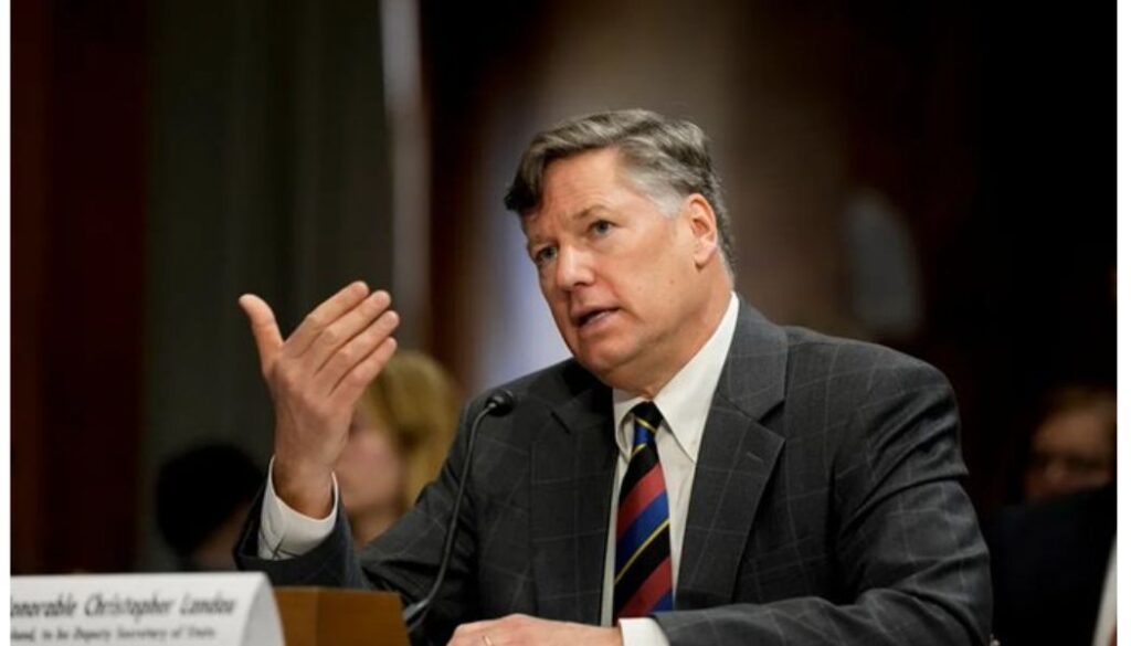 The United States Department of State has announced that Deputy Secretary of State Christopher Landau is set to visit Kenya.