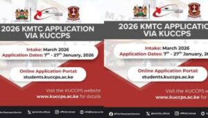 KUCCPS announces application window for KMTC March intake