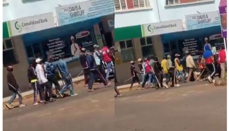 Rigathi Gachagua has accused the National Police Service of facilitating intimidation and violence ahead of his political meeting in Nyeri Town