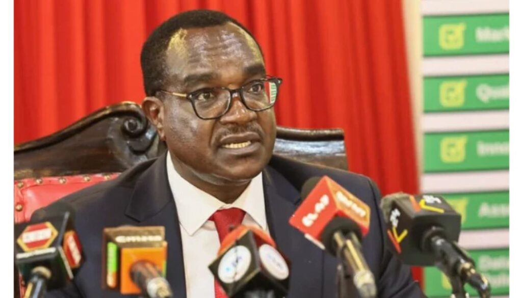 Education Cabinet Secretary Julius Ogamba has released the 2025 Kenya Certificate of Secondary Education (KCSE) results.