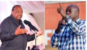 Democracy for the Citizens Party (DCP) leader Rigathi Gachagua has declared that we will not allow former President Uhuru Kenyatta to be intimidated.