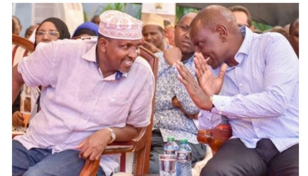 Health Cabinet Secretary Aden Duale has pledged continued support for President William Ruto from the North Eastern region