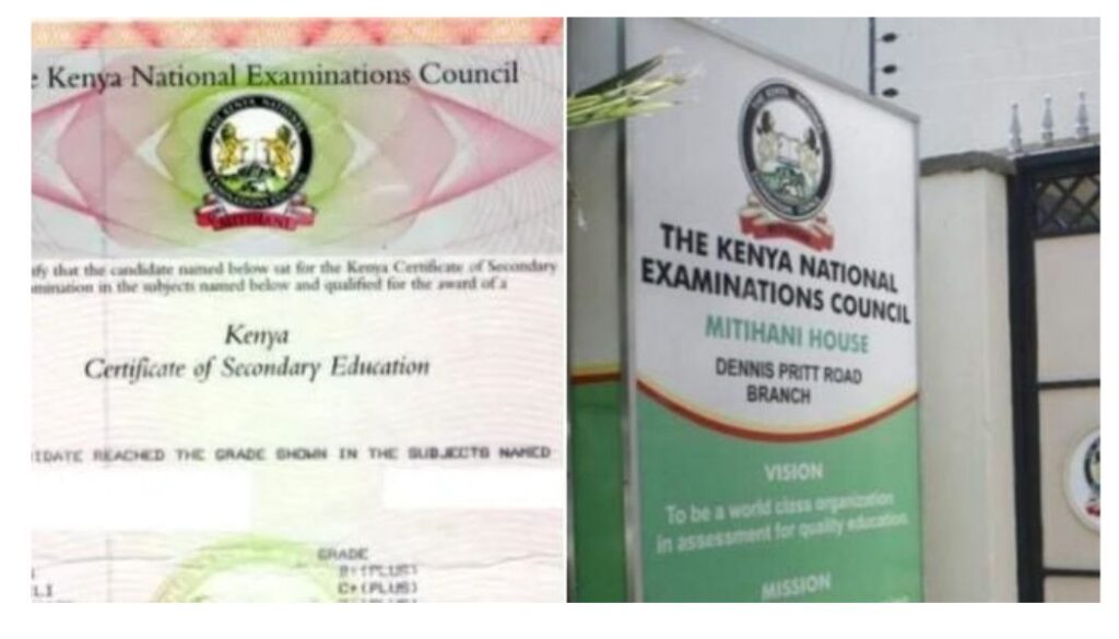 KNEC to introduce KCSE e-certificates and online verification backdated to 2023