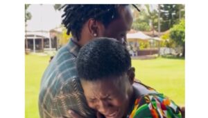 Musician Kevin Kioko, popularly known as Bahati, has finally met the woman who went viral claiming to be his biological mother