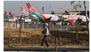 National carrier Kenya Airways (KQ) has announced flight disruptions out of the Jomo Kenyatta International Airport (JKIA).