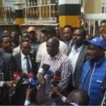 Gachagua, Kalonzo snub "junior" police officers after failing to meet IG Kanja