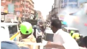 Chaos as police teargas at rally led by Gachagua, Kalonzo in Nairobi CBD