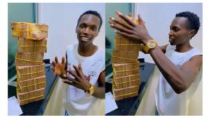 Kenya Revenue Authority (KRA) has humorously reacted to a viral video showing forex trader Raymond Omosa, popularly known as Kenyan Prince, flaunting millions