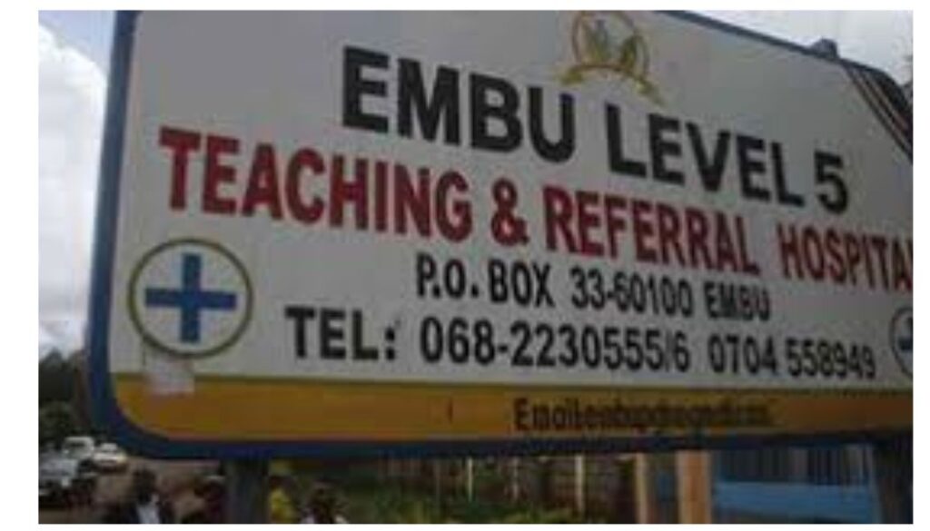 Standoff at Embu Level Five mortuary after child’s body goes missing