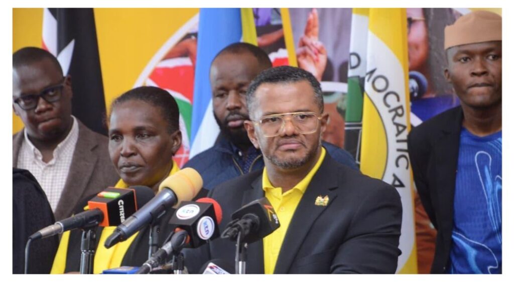 The United Democratic Alliance (UDA) has reaffirmed that Deputy President Kithure Kindiki will remain its running mate in the 2027 general elections