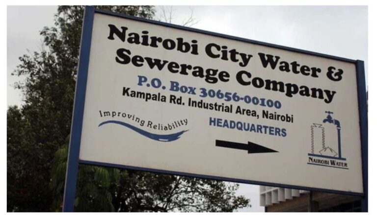 Nairobi Water and sewer bills set to increase by Ksh23 and Ksh15