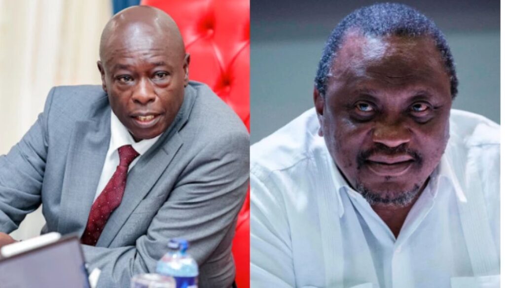 Democracy for Citizens Party (DCP) Deputy Party Leader Cleophas Malala now says retired President Uhuru Kenyatta is working with former Deputy President Rigathi Gachagua.