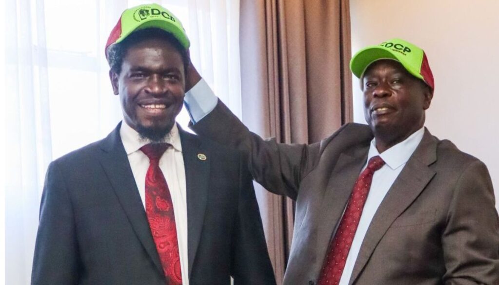 Nelson Havi has officially joined former Deputy President Rigathi Gachagua's Democracy for the Citizens Party (DCP)