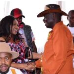 Millicent Omanga shares stage with Rigathi Gachagua and hints at working together.