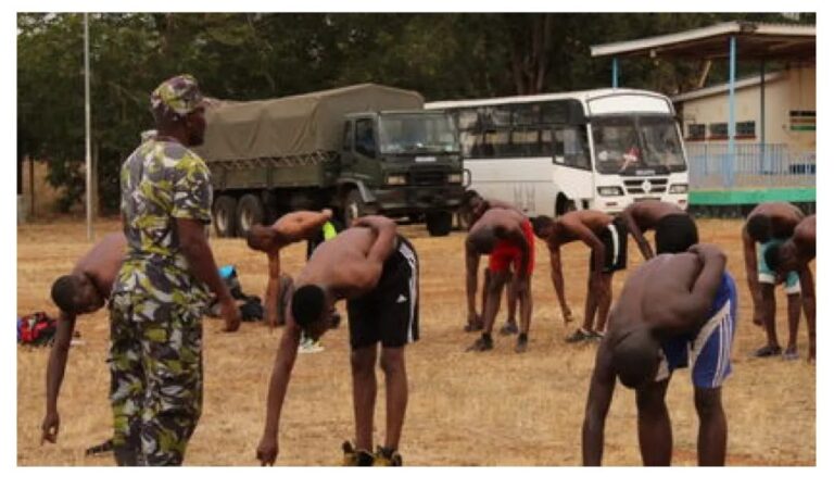 Another police recruit collapses and dies during training in Kiganjo