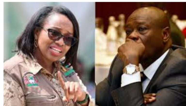 Nakuru Governor Susan Kihika has hit back at former Deputy President Rigathi Gachagua following his claims linking her husband, Sam Mburu