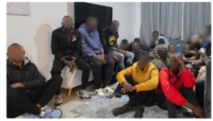 Police Officers have rescued 70 foreign nationals from a suspected human trafficking syndicate in Ruai, Nairobi.