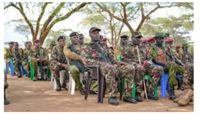Uproar as KDF allegedly cane chiefs and NPRs in West Pokot