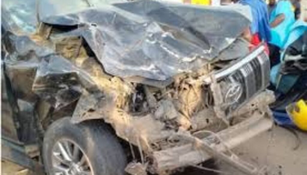 CS Duale's security car involved in an accident along Kisumu- Busia Highway