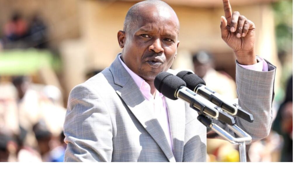 Deputy President Kithure Kindiki on Sunday went on a sensational tirade against his predecessor Rigathi Gachagua as he accused the DCP leader of inciting and divisive politics.
