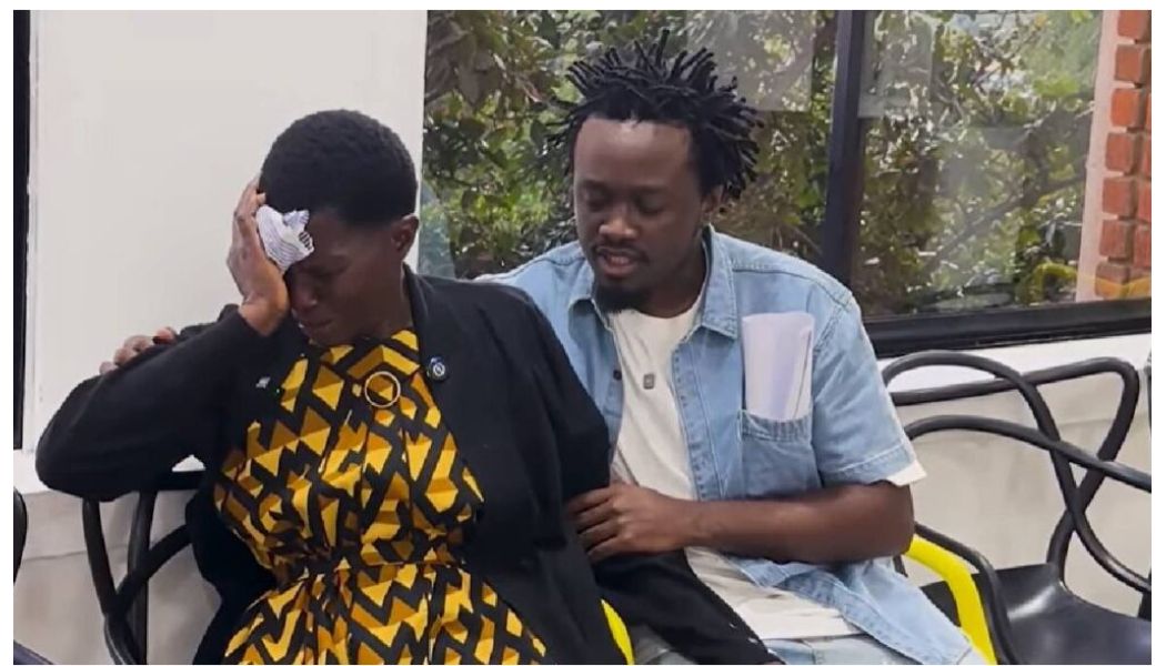 Bahati promises to help the woman who claimed to be his mother find her biological child