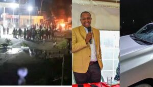 Former Devolution and Planning Principal Secretary Irungu Nyakera, on Wednesday, March 11 morning, allegedly fired warning shots after goons stormed his hotel in Kisumu.