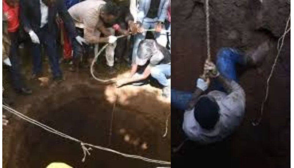 11 students of Kapsabet School for the Deaf have been hospitalised after falling into a septic tank in the school compound. 