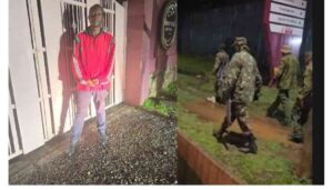 Former Cabinet Secretary Raphael Tuju on Saturday, March 14, accused police officers of raiding and kicking him out of his Karen home at 3 a.m.