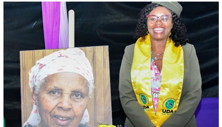 Wamuchomba unapologetic for wearing UDA scarf while condoling Senator Thang'wa