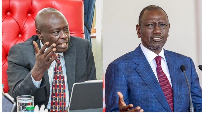 Rigathi Gachagua has accused President William Ruto of deporting Chinese contractors to favour a higher bid on the British-funded Railway City project.