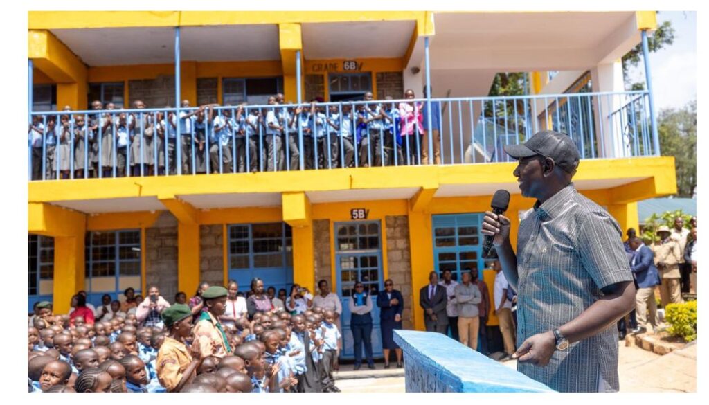 President William Ruto has hit back at Rigathi Gachagua after he took a swipe at him over sudden weight loss.