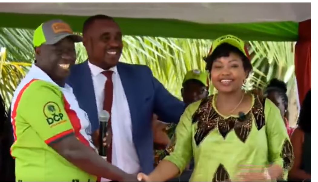 Former Nominated Senator Millicent Omanga on Thursday, March 19, officially joined the Democracy for the Citizens Party (DCP).