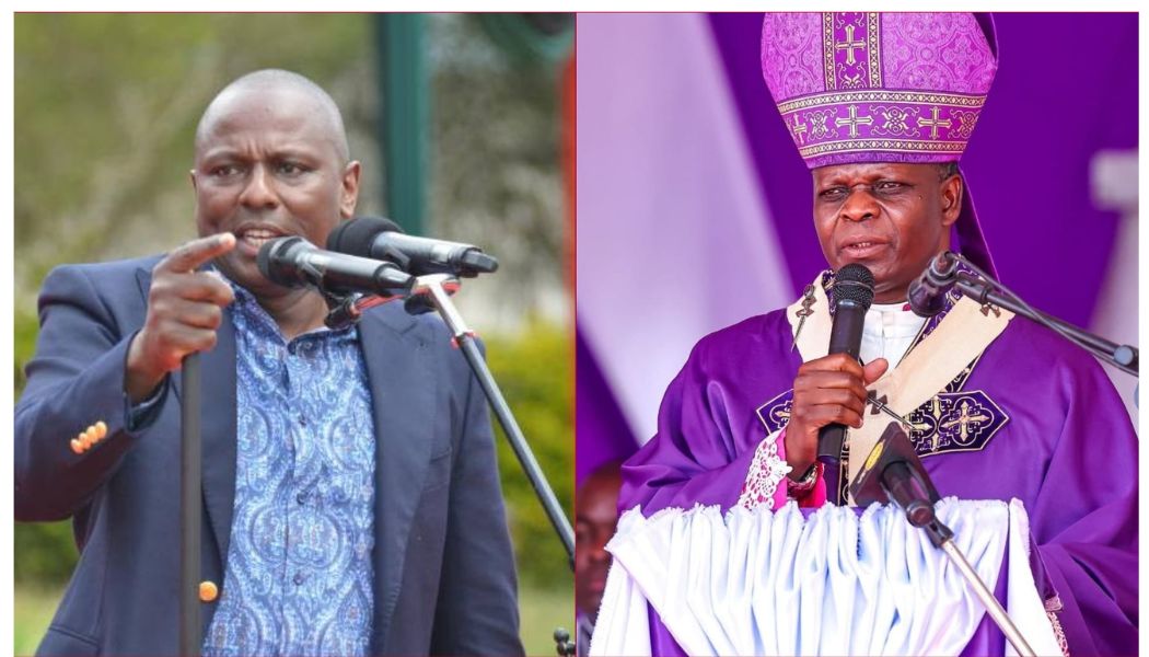 Ichung'wah takes on Kisumu Bishop for reprimanding President Ruto