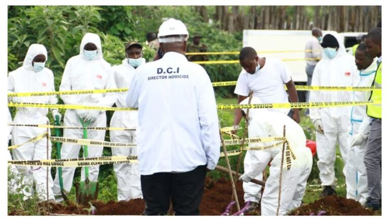 Six arrested over Kericho mass grave as DCI probes origin of 33 bodies