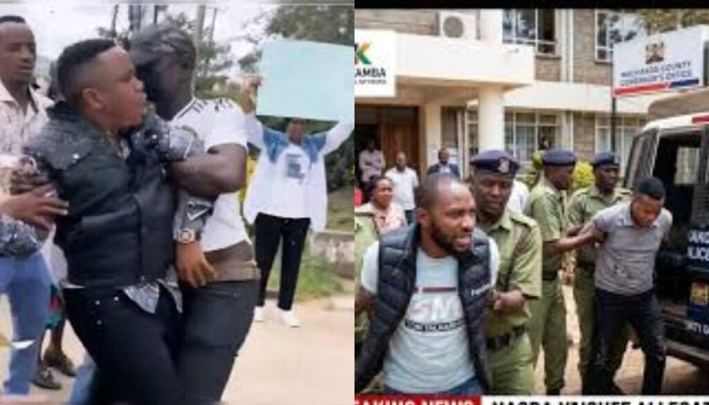 Comedians Sammy Kioko and Tom Daktari arrested over Machakos County payment dispute