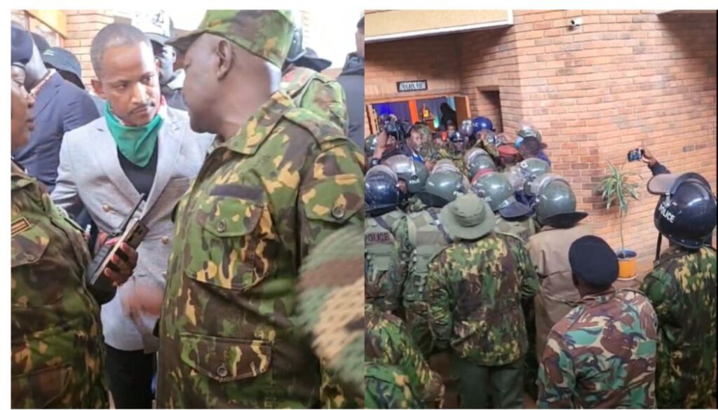 Linda Mwananchi meeting temporarily disrupted after police attempt to evict attendees
