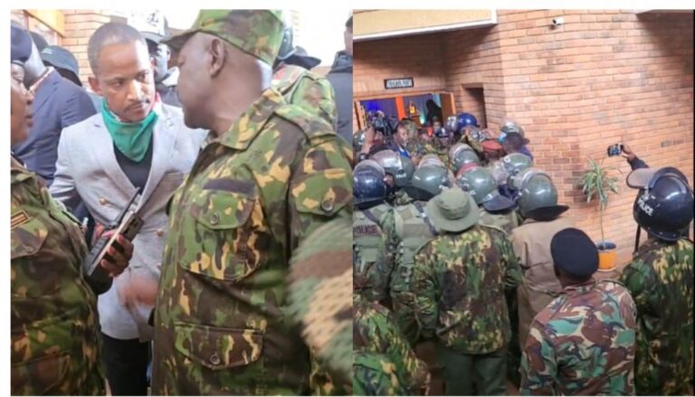 Linda Mwananchi meeting temporarily disrupted after police attempt to evict attendees